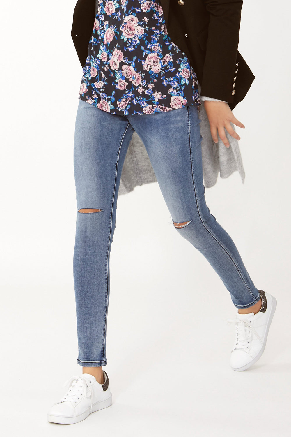 [TEST] Girls Avery Rip Knee Jean