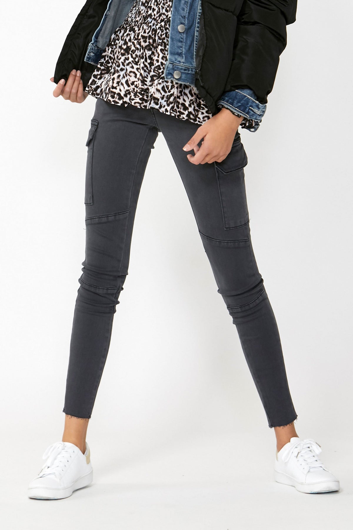 [TEST] Kids Jemma Skinny Cargo Jean