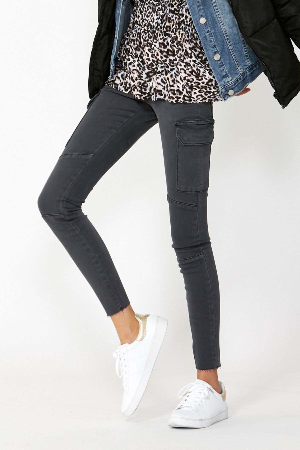 [TEST] Kids Jemma Skinny Cargo Jean