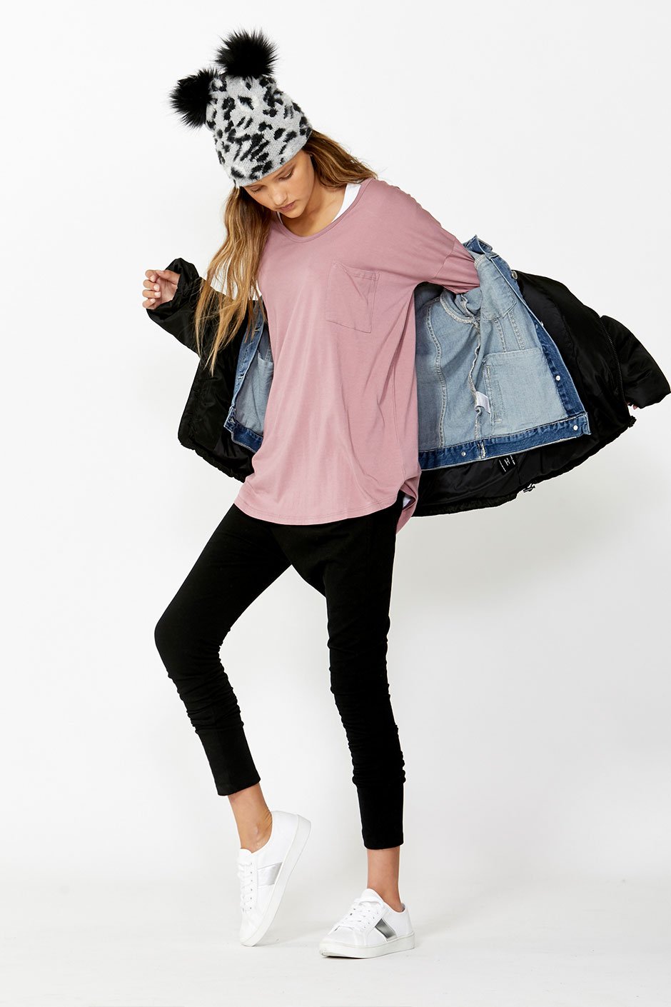 [TEST] Girls Long Sleeve Slouch Tee