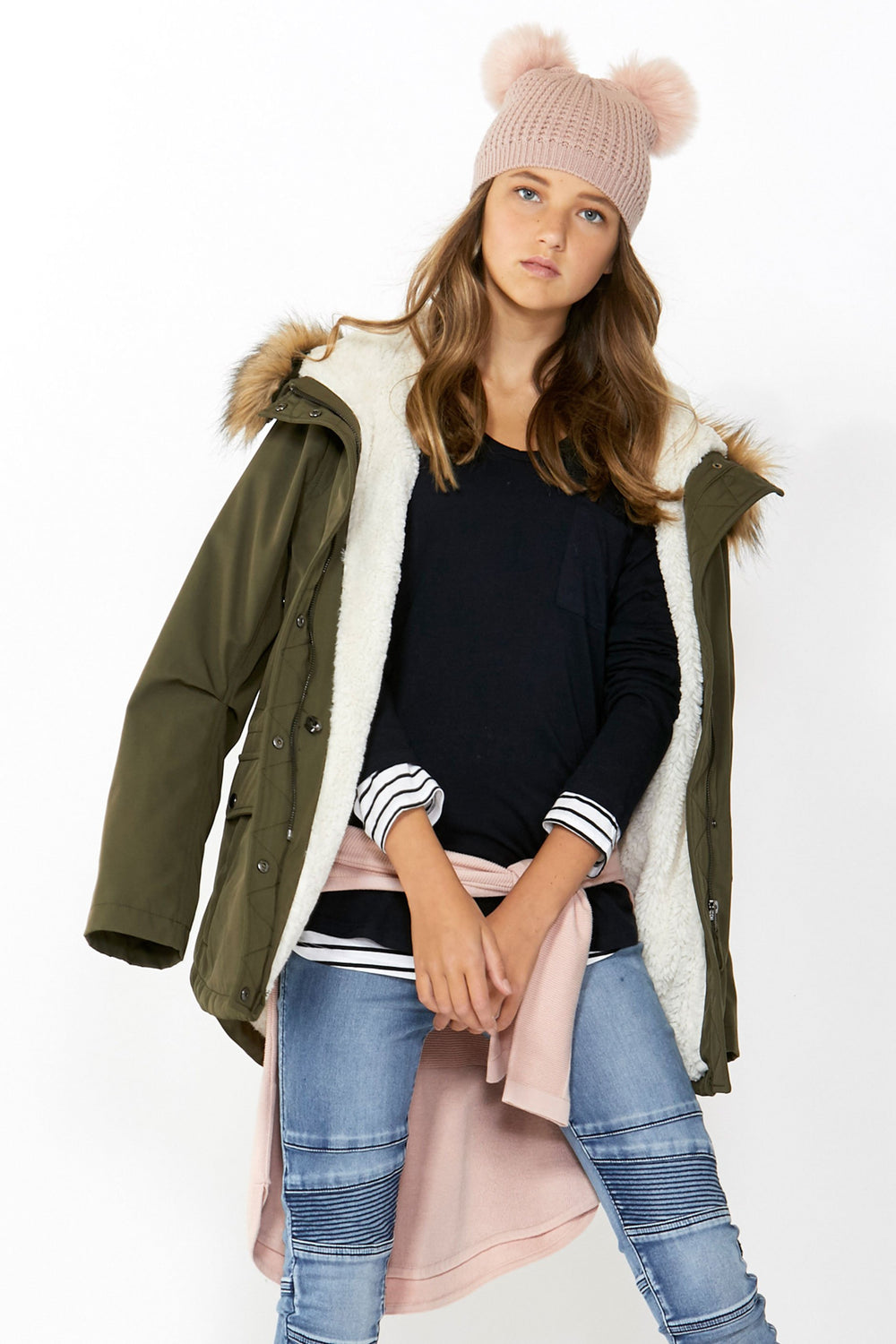 [TEST] Girls Long Sleeve Slouch Tee