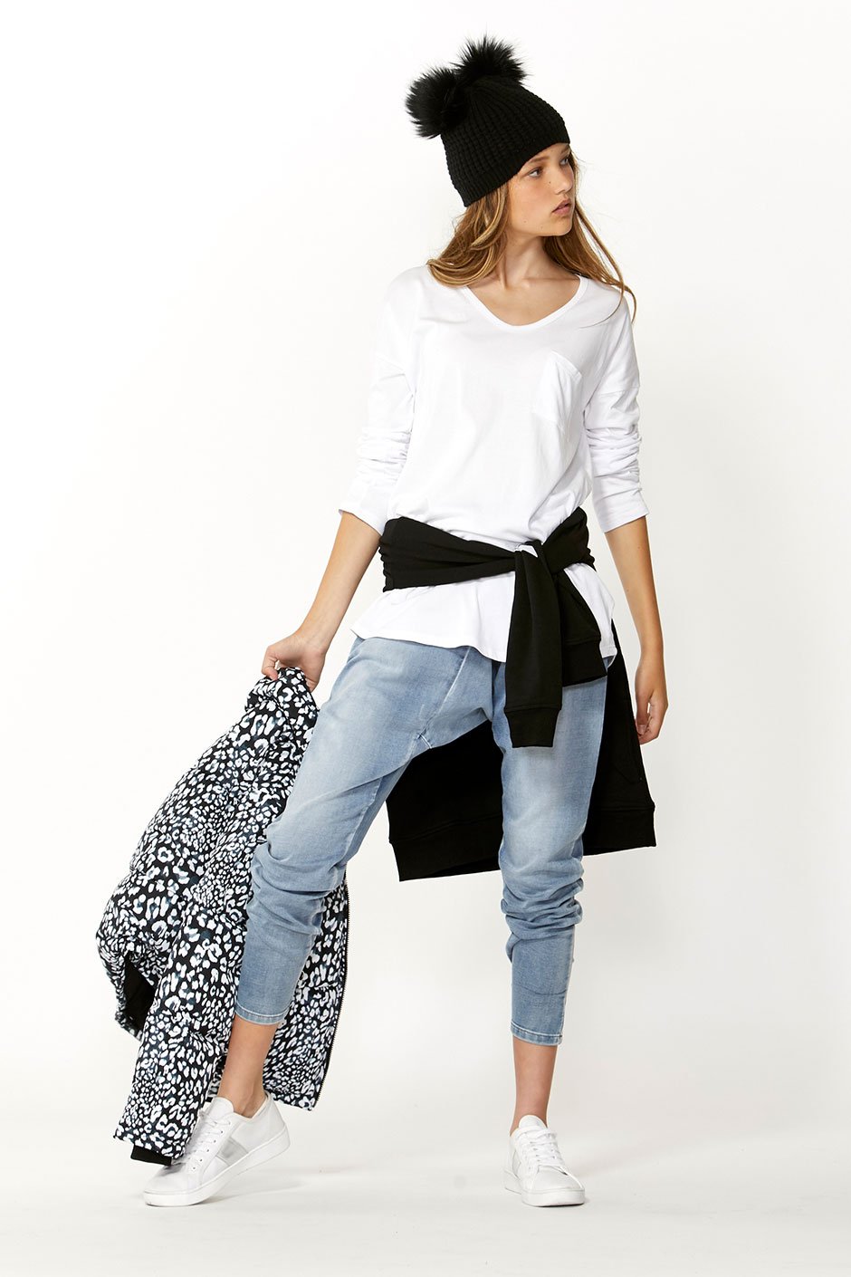 [TEST] Girls Long Sleeve Slouch Tee