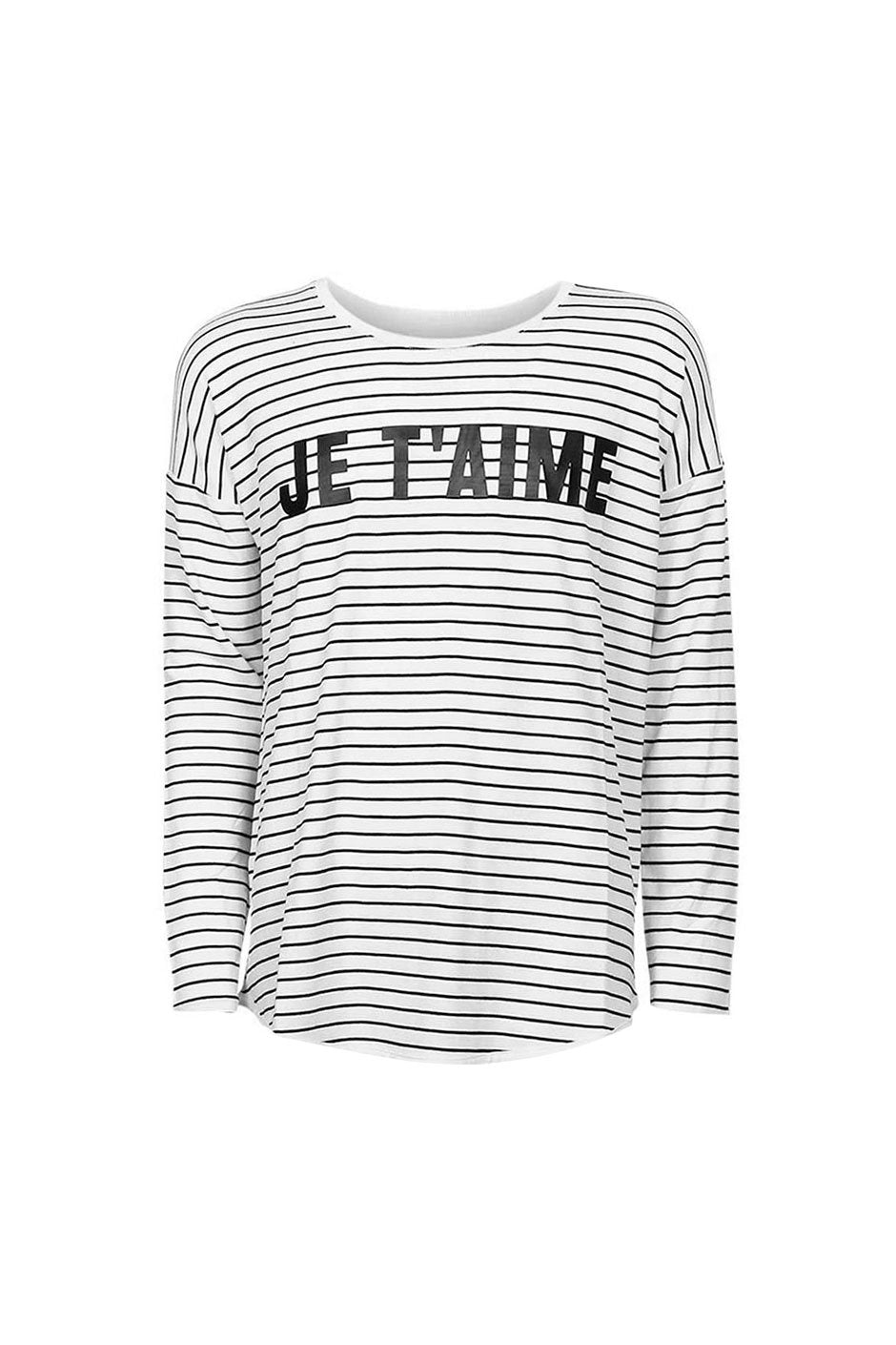 [TEST] Kids Je T'aime Long Sleeve Tee