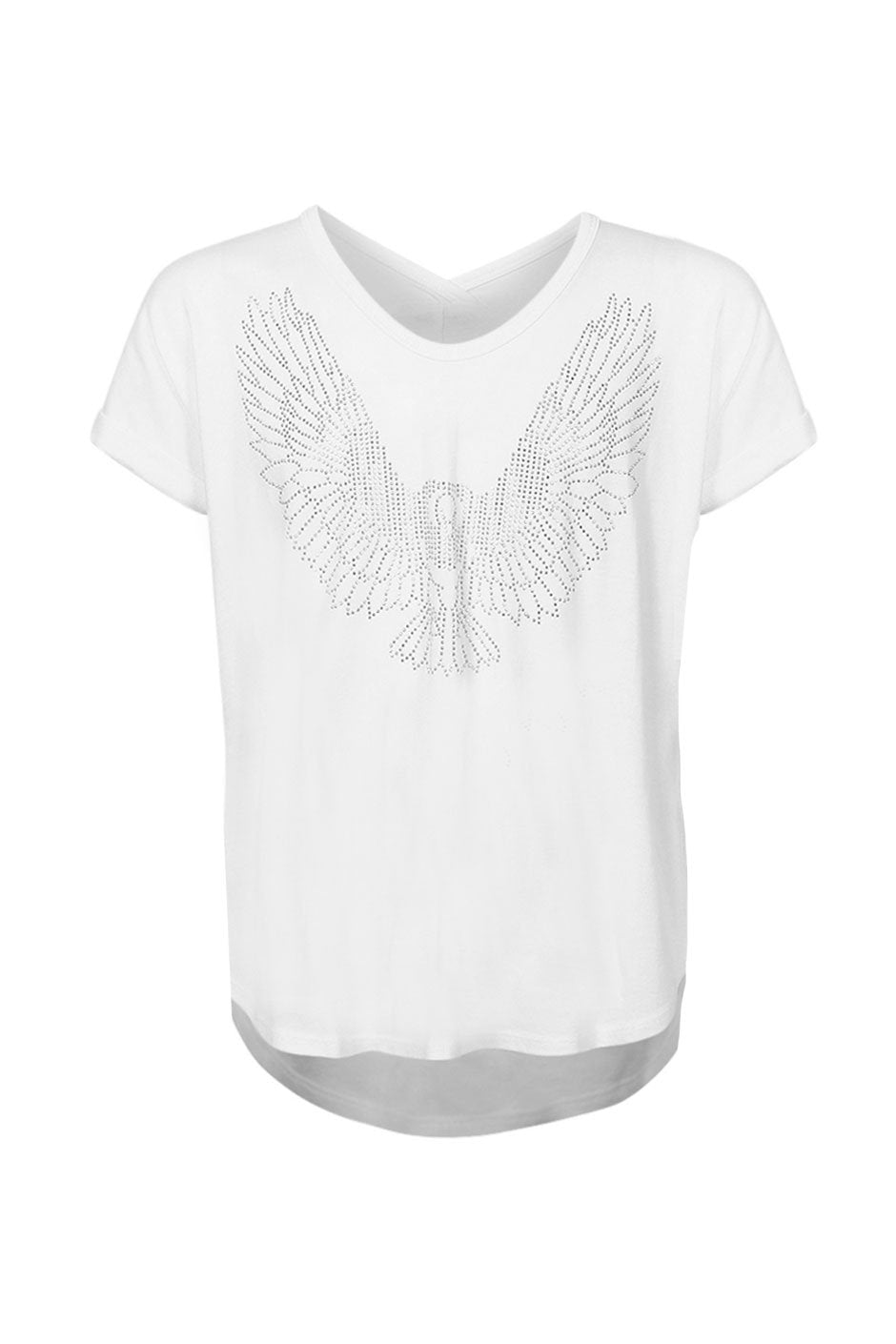 [TEST] Kids Studded Eagle Band Tee