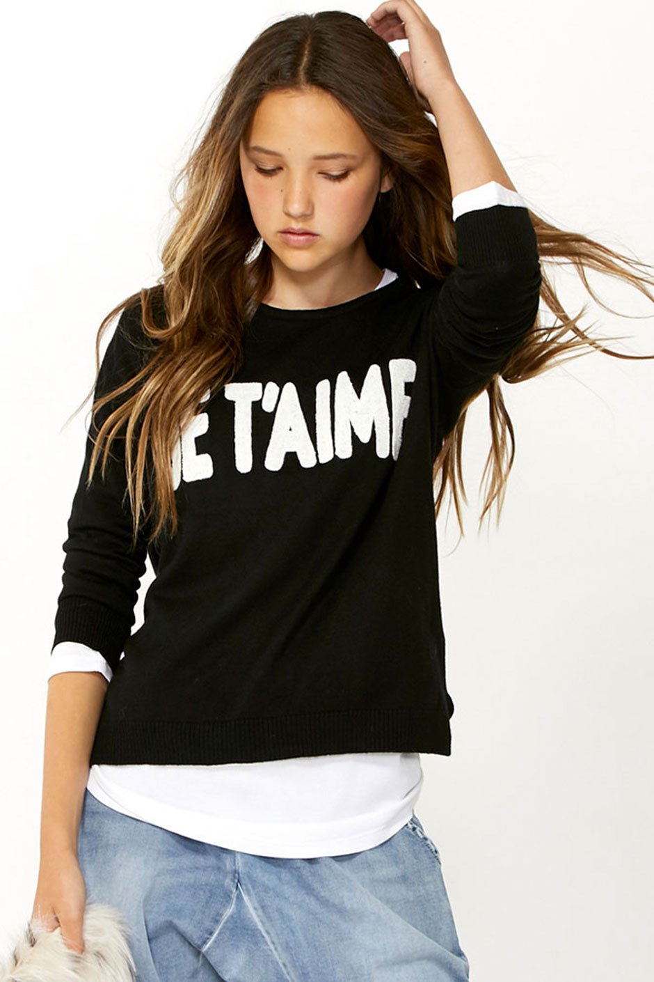 [TEST] Kids Ellie Text Knit