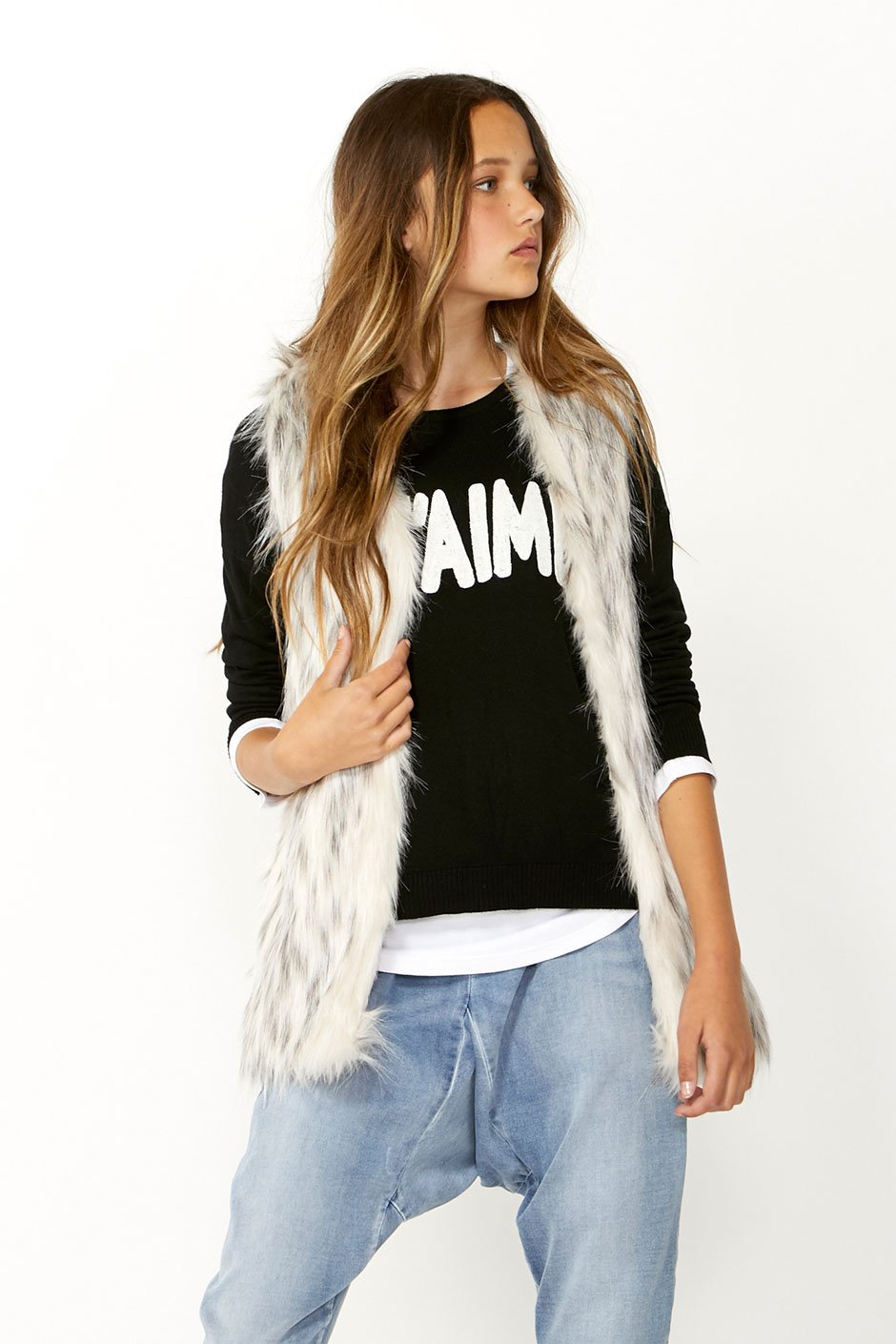 [TEST] Kids Ellie Text Knit