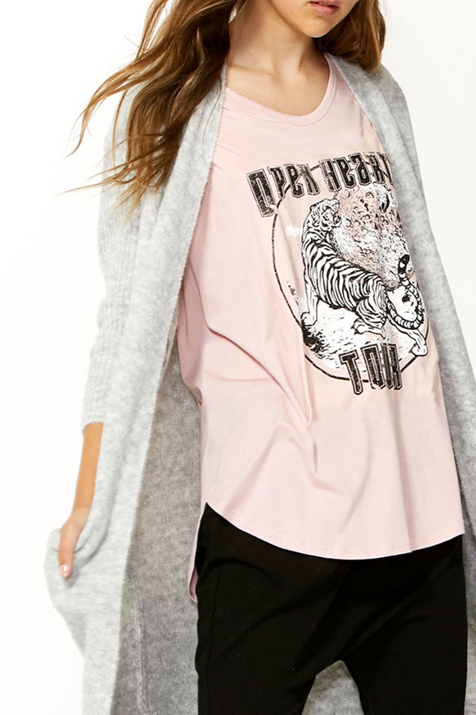 [TEST] Kids Tiger Moon Band Tee