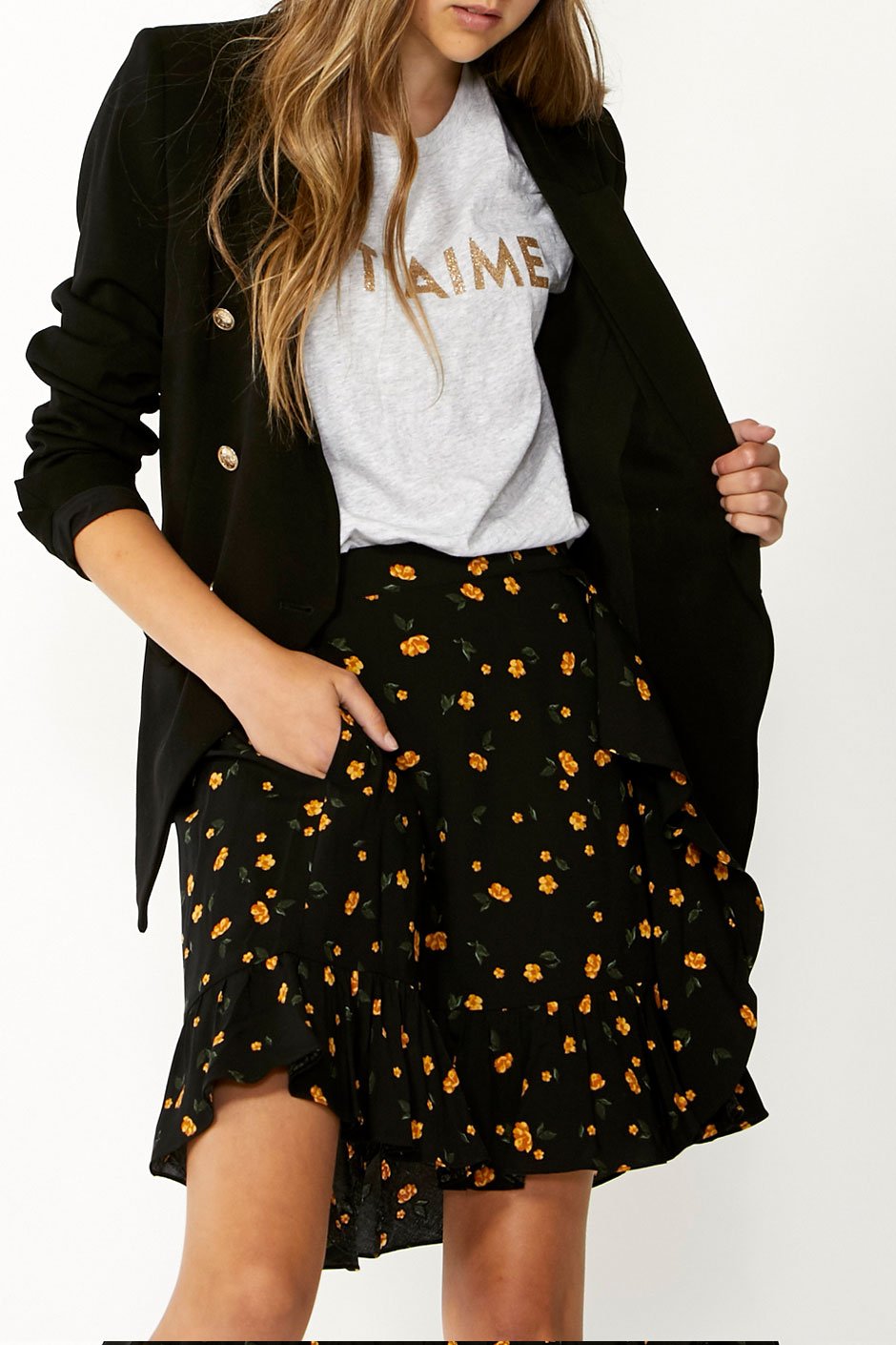[TEST] Kids Je'Taime Gold Tee
