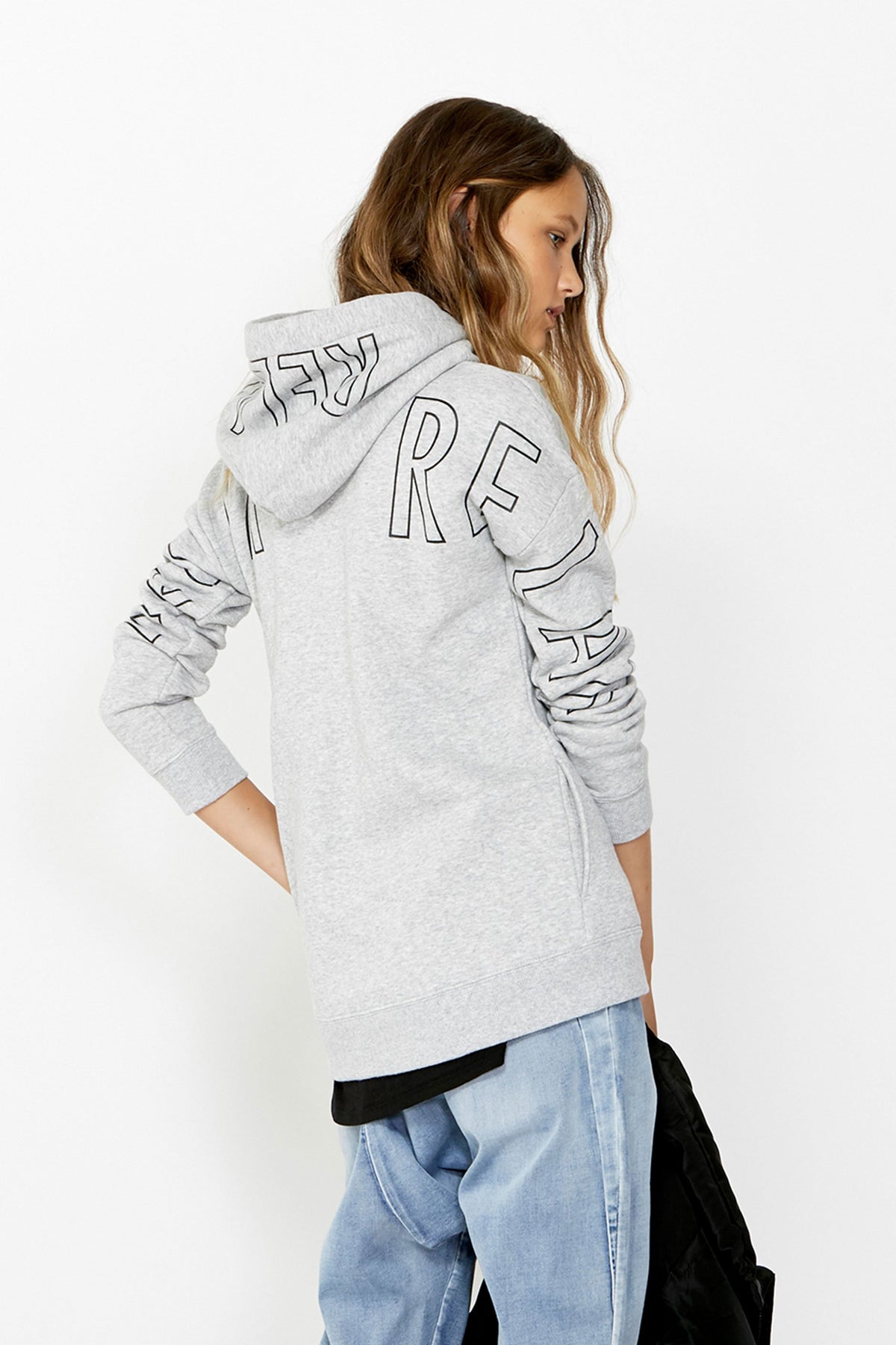 [TEST] Kids Relax Outline Hood Sweat