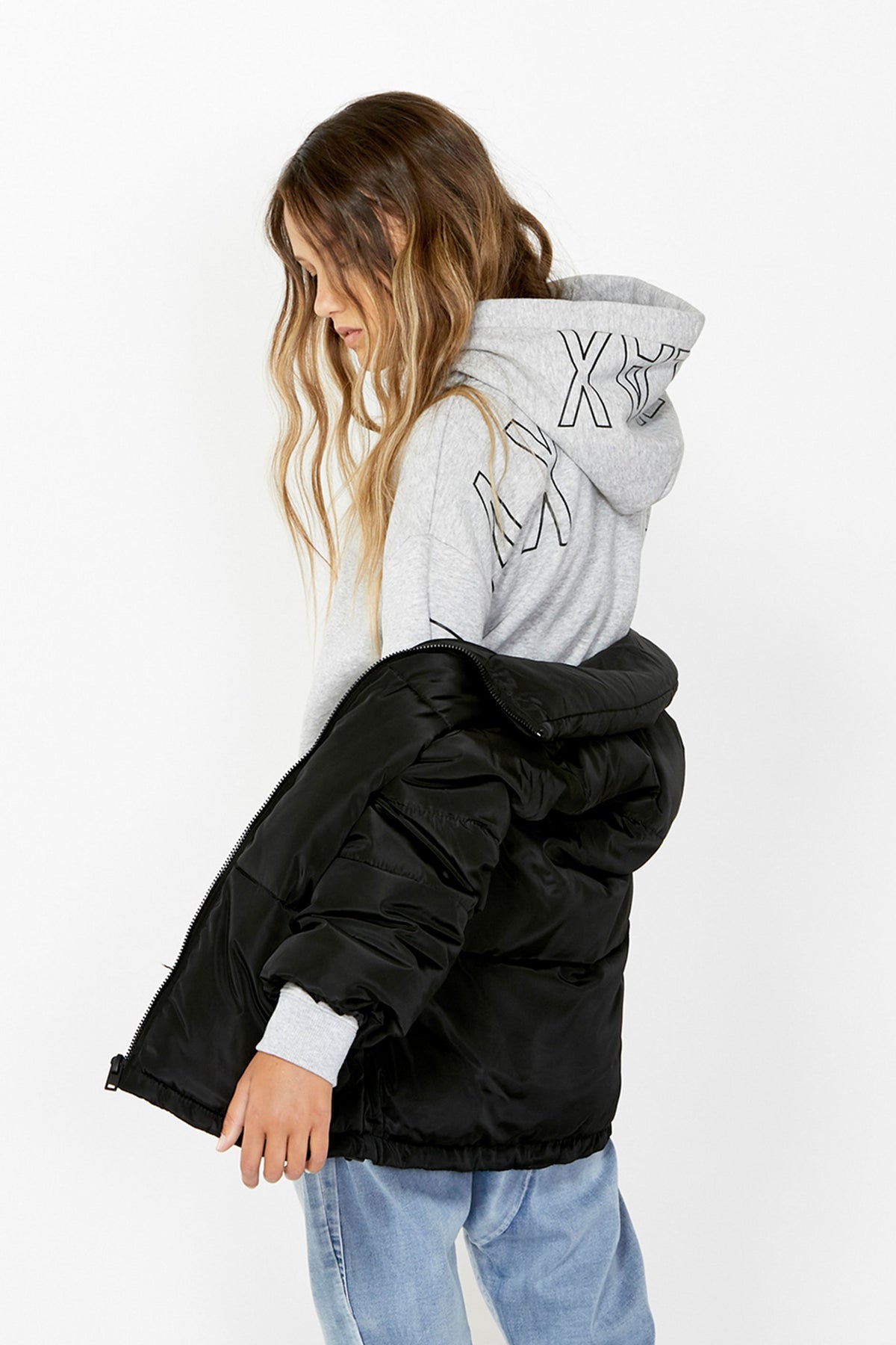 [TEST] Kids Relax Outline Hood Sweat