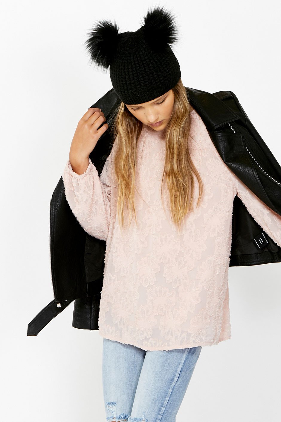 [TEST] Kids Alexa Floral Burnout Top