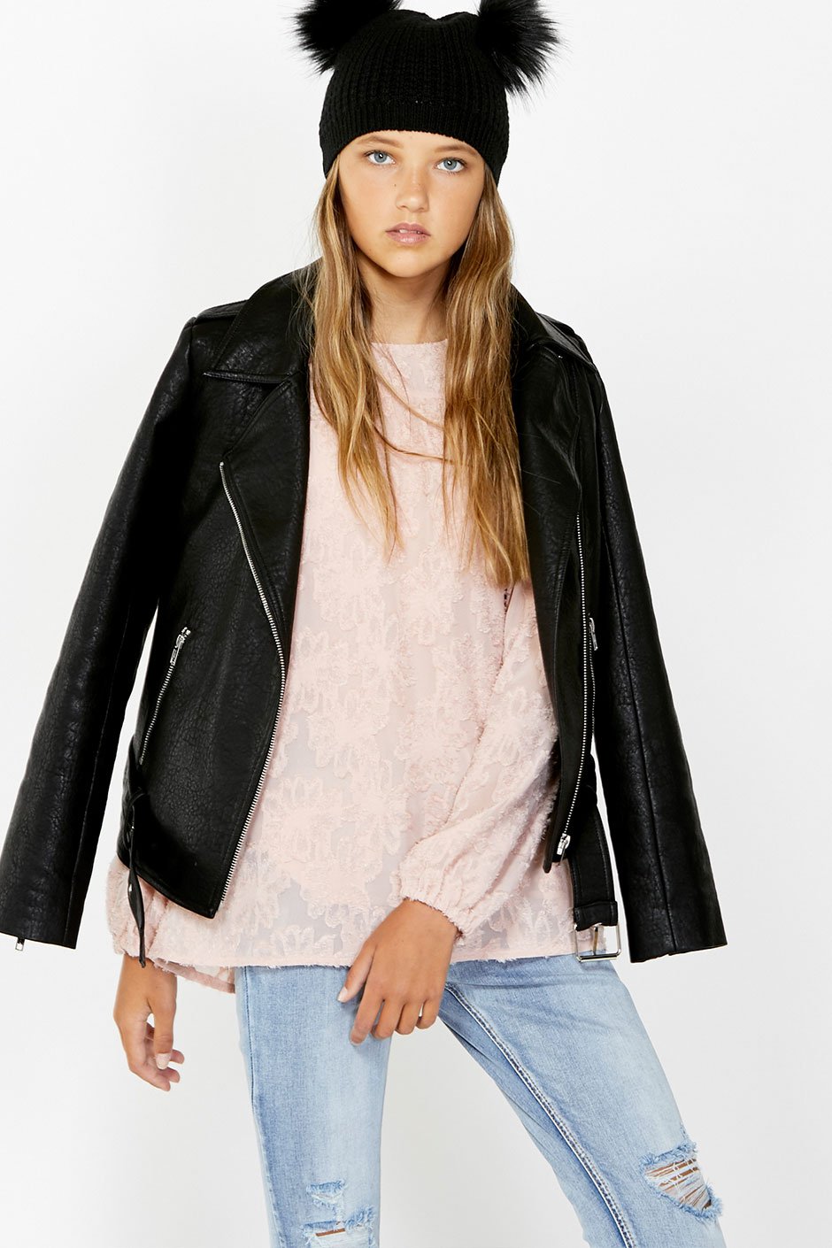 [TEST] Kids Alexa Floral Burnout Top