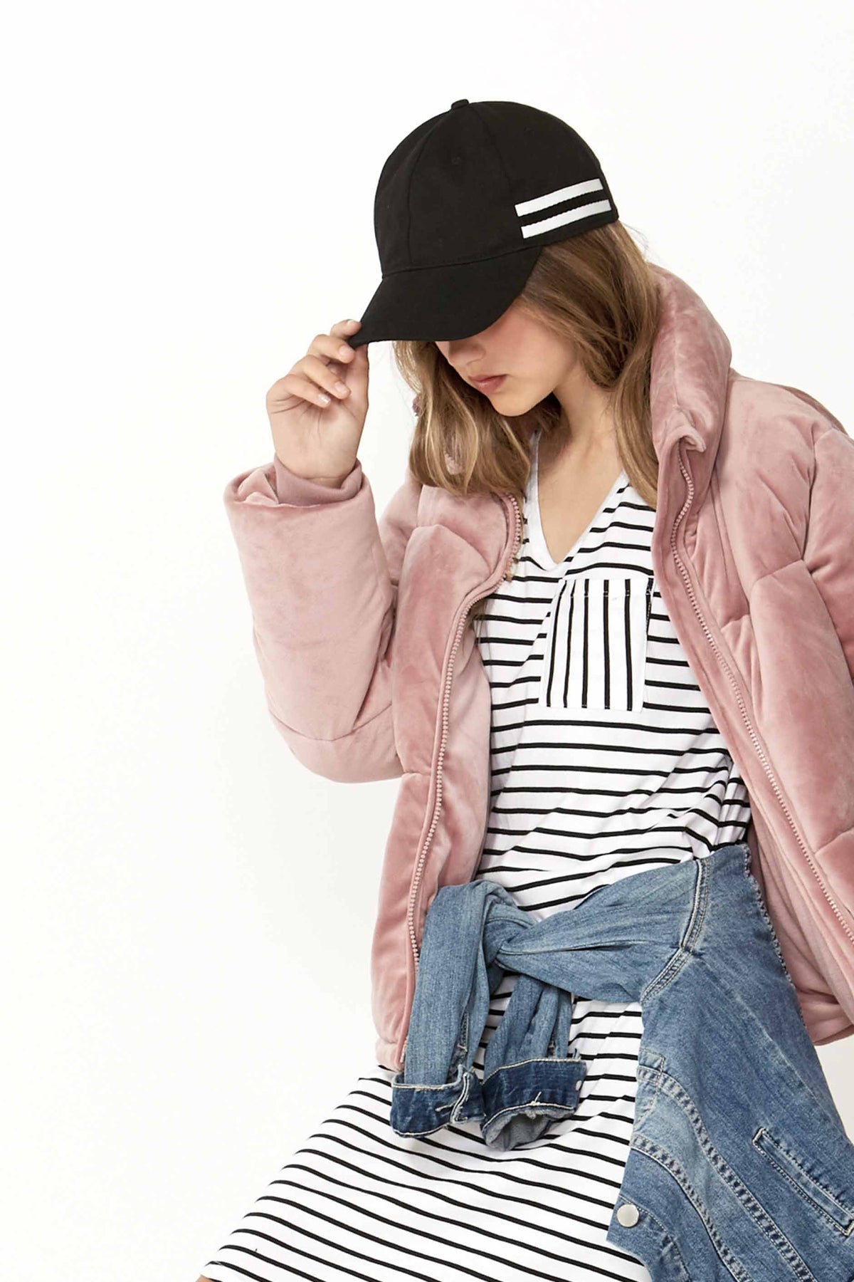 [TEST] Kids Side Stripe Cap