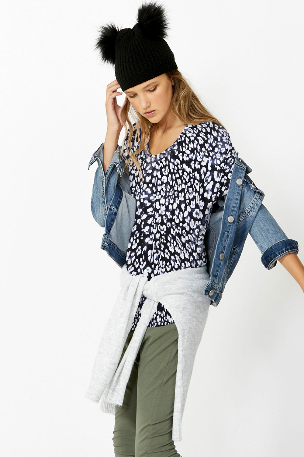 [TEST] Kids Printed Leopard Tee