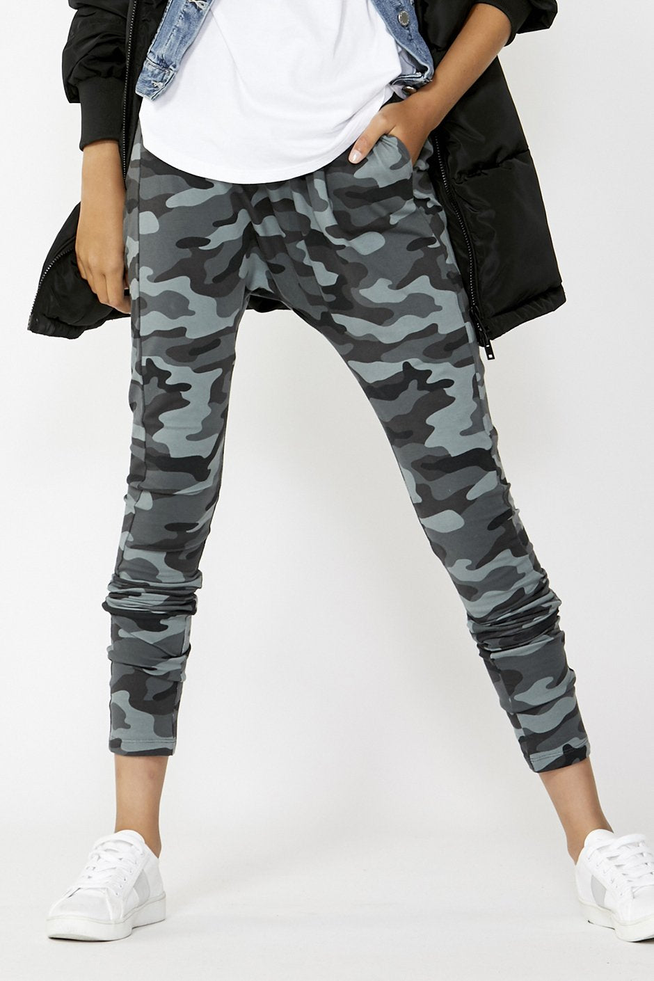 [TEST] Kids Printed Drop Crotch Pant