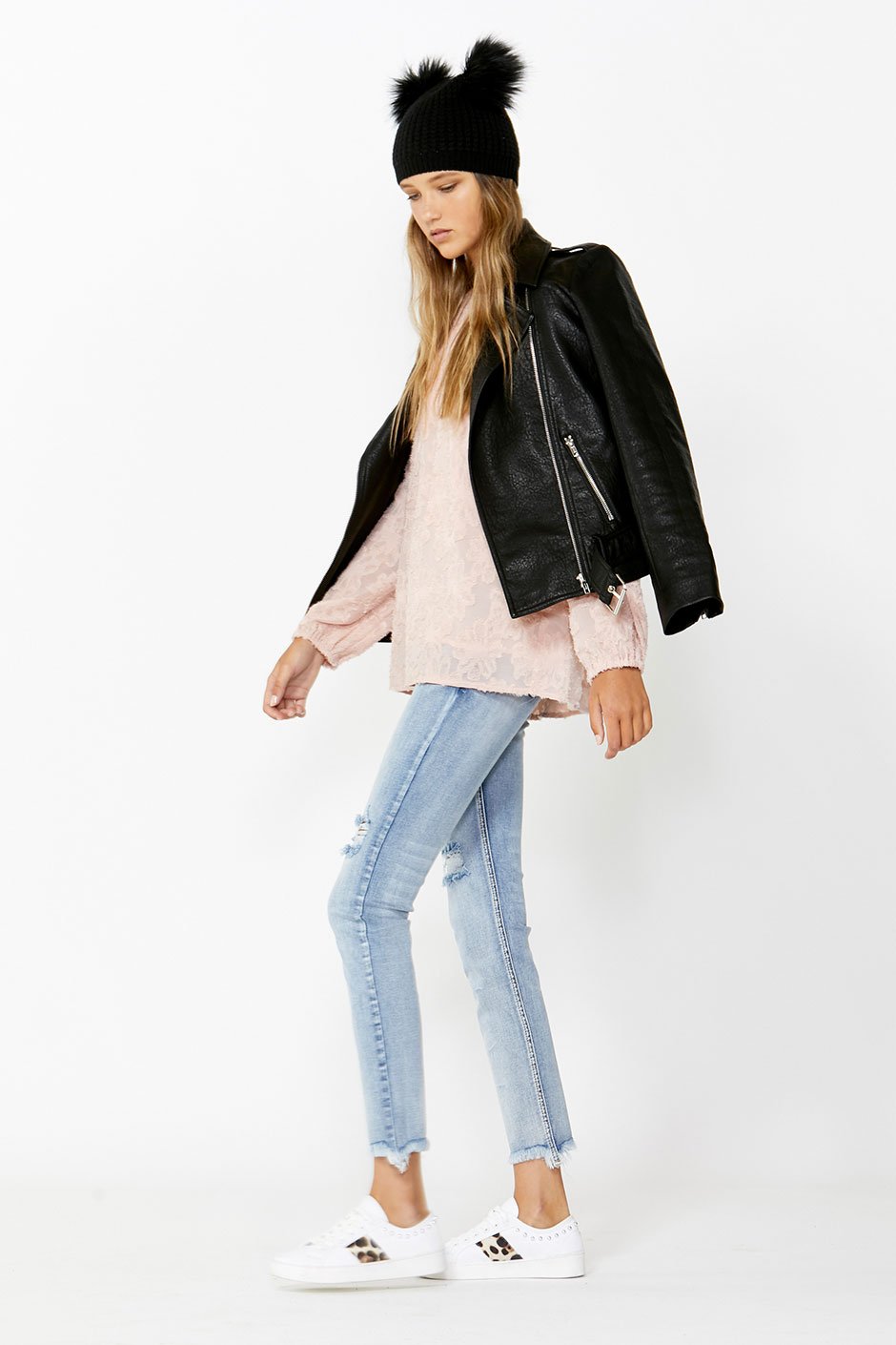 [TEST] Kids Montana PU Biker Jacket