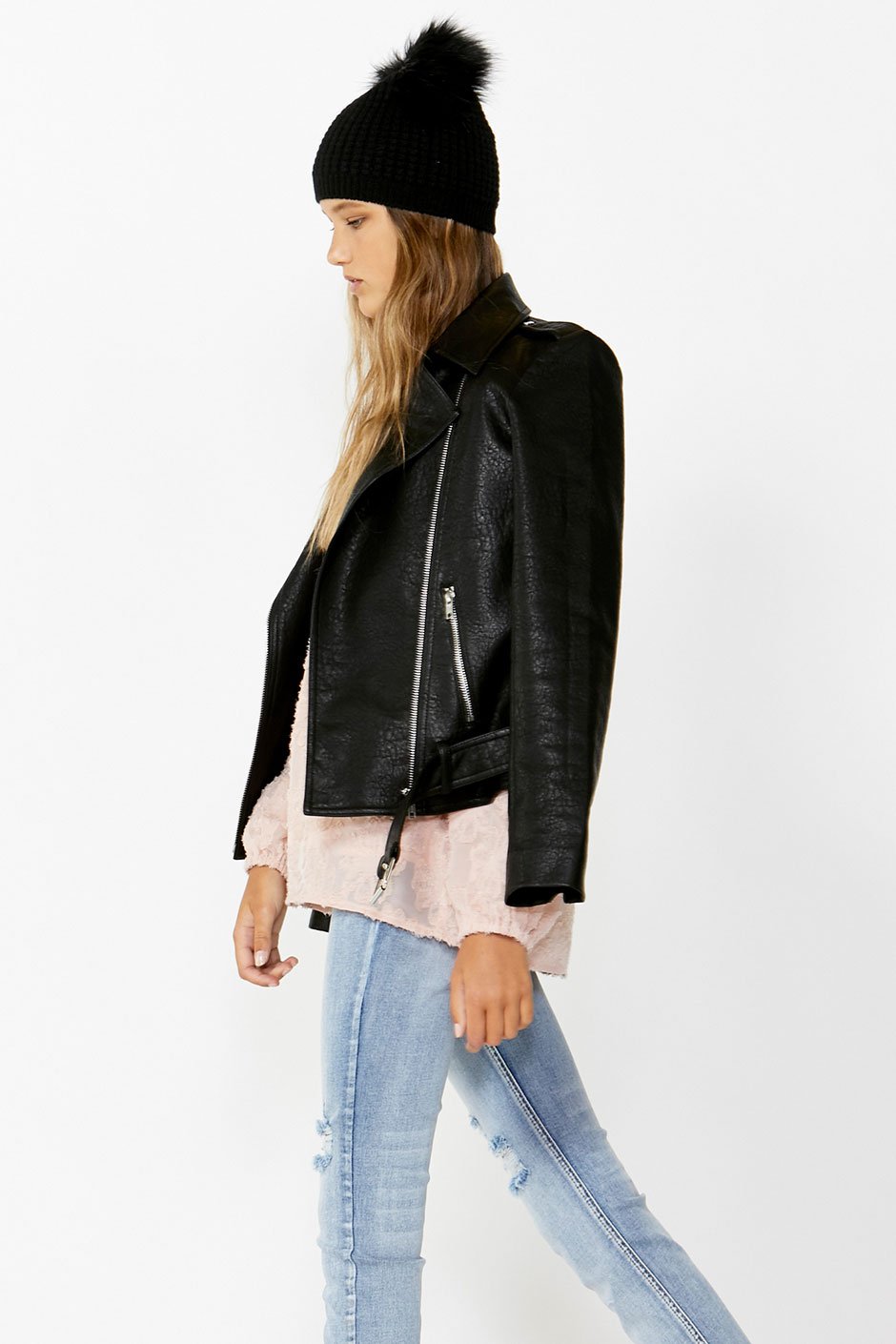 [TEST] Kids Montana PU Biker Jacket