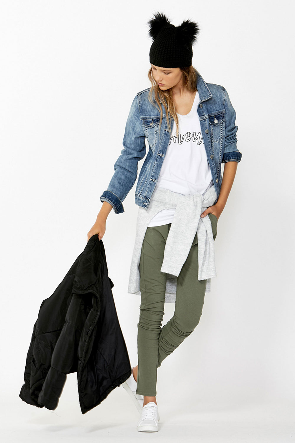 [TEST] Kids Amour Flocked Tee