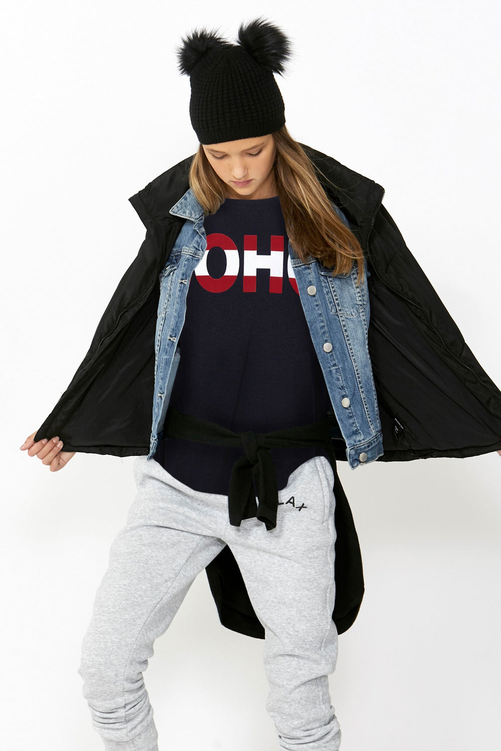[TEST] Kids Retro Flocked Soho Tee