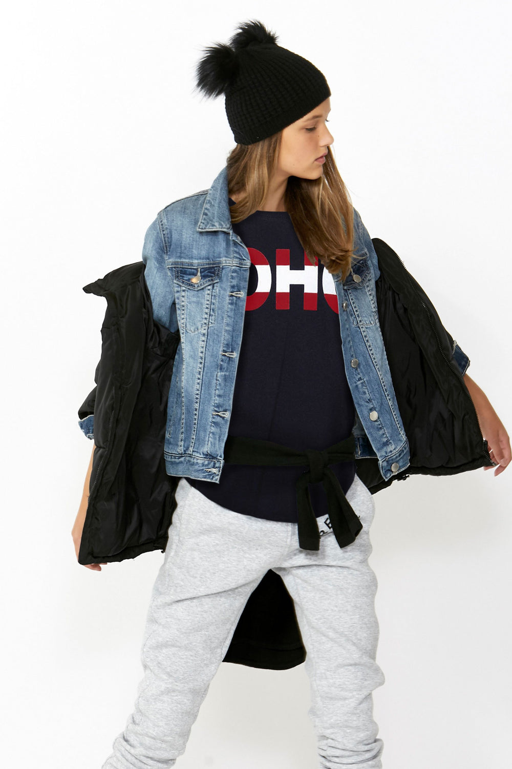 [TEST] Kids Retro Flocked Soho Tee