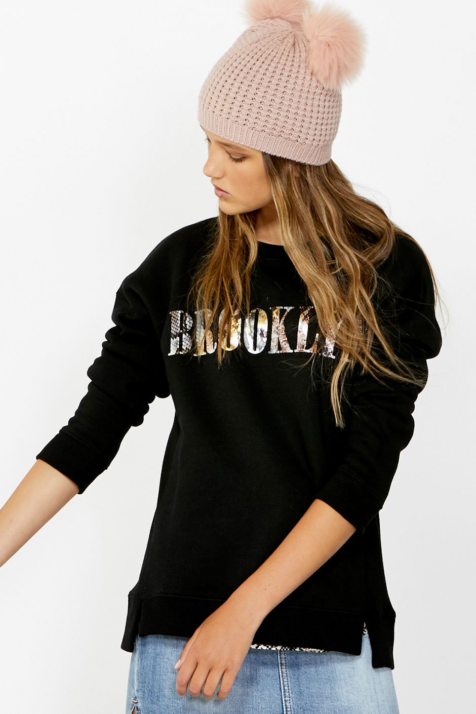 [TEST] Kids Brooklyn Snakeskin Sweat