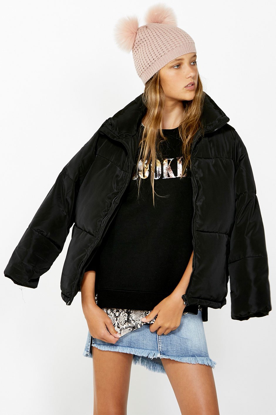 [TEST] Kids Brooklyn Snakeskin Sweat