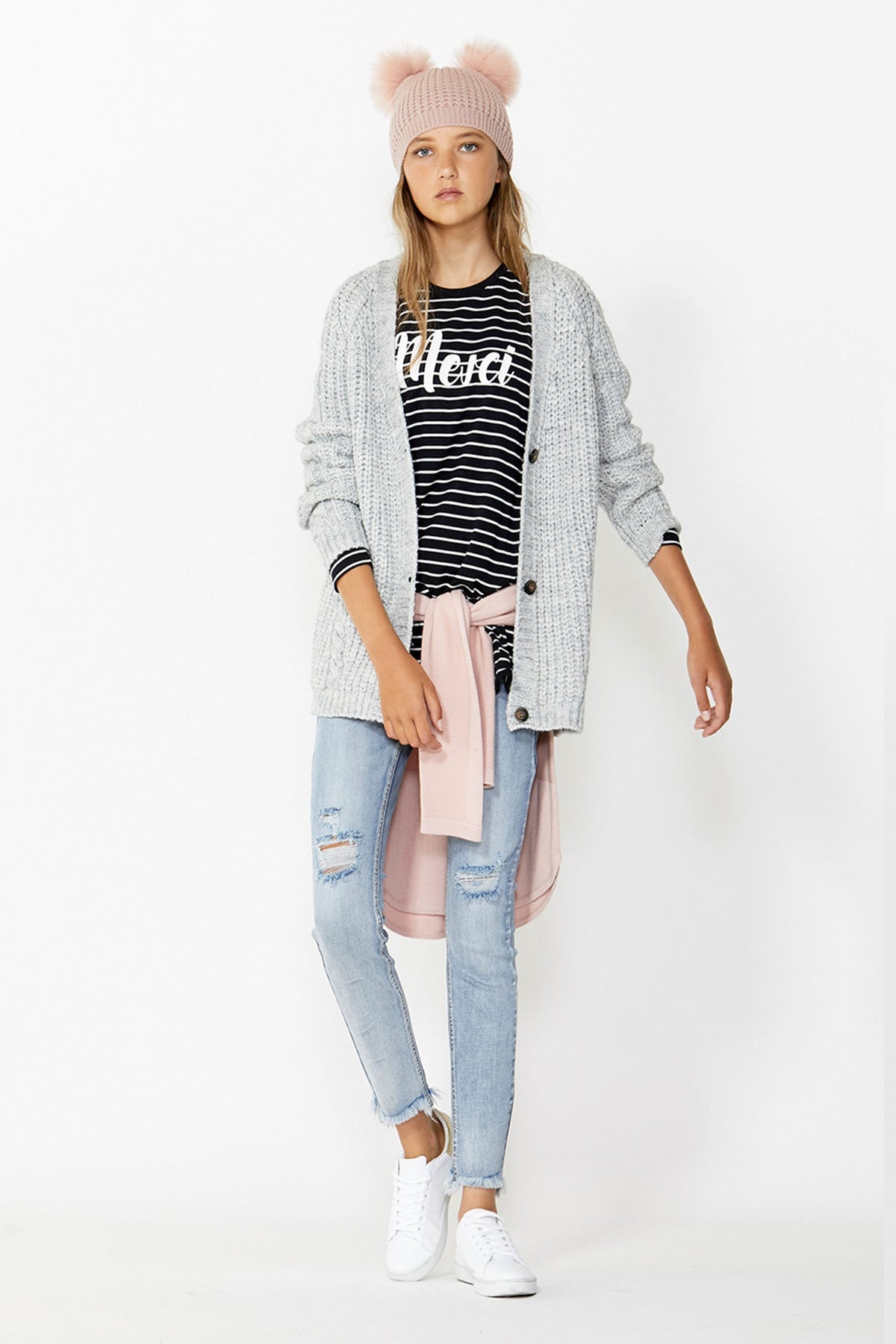 [TEST] Kids Eliza Button Up Cardi