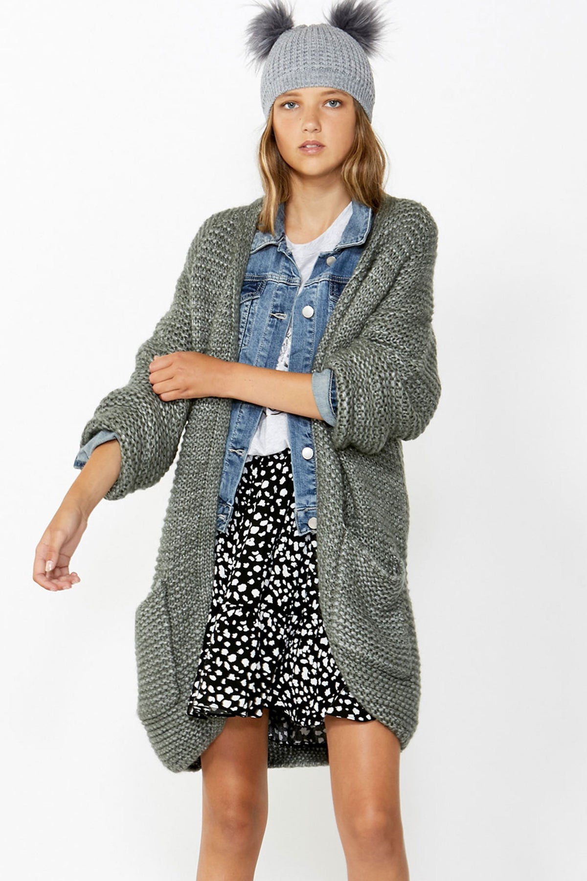 [TEST] Kids Billie Cocoon Cardi