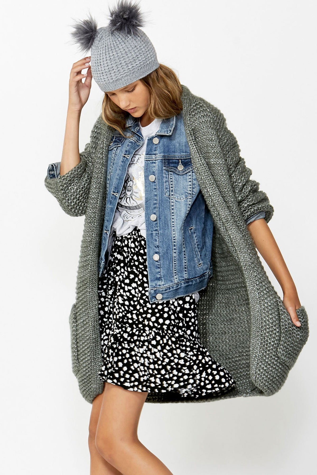 [TEST] Kids Billie Cocoon Cardi