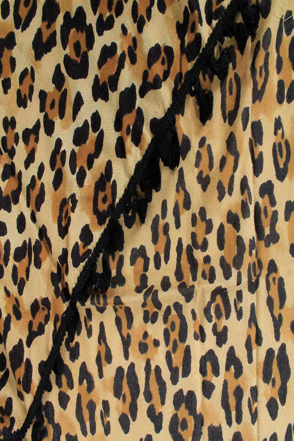 [TEST] Kids Leopard Pom Pom Scarf