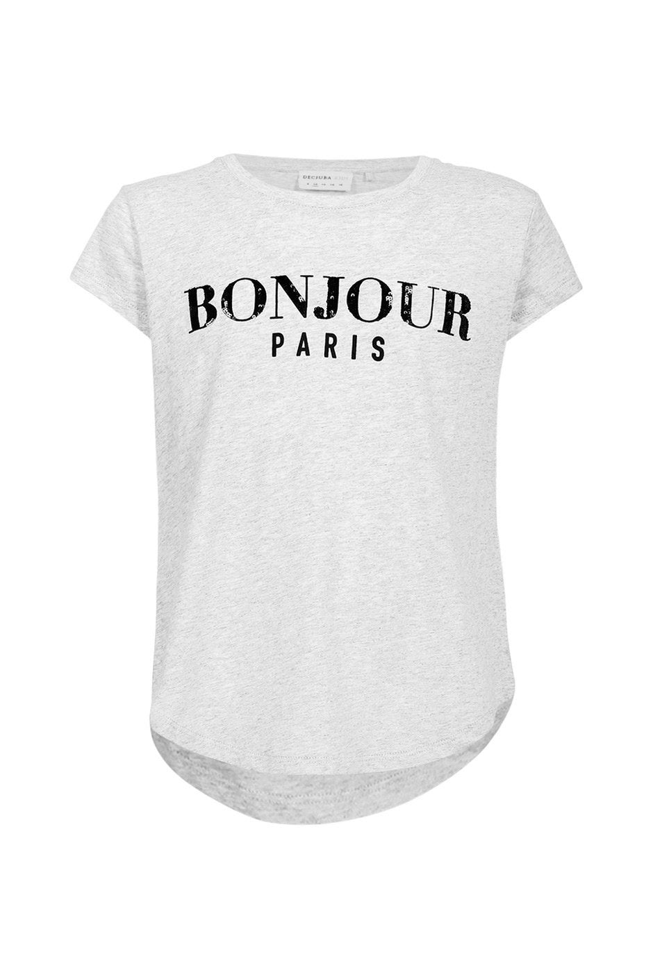 [TEST] Kids Bonjour Sequin Tee