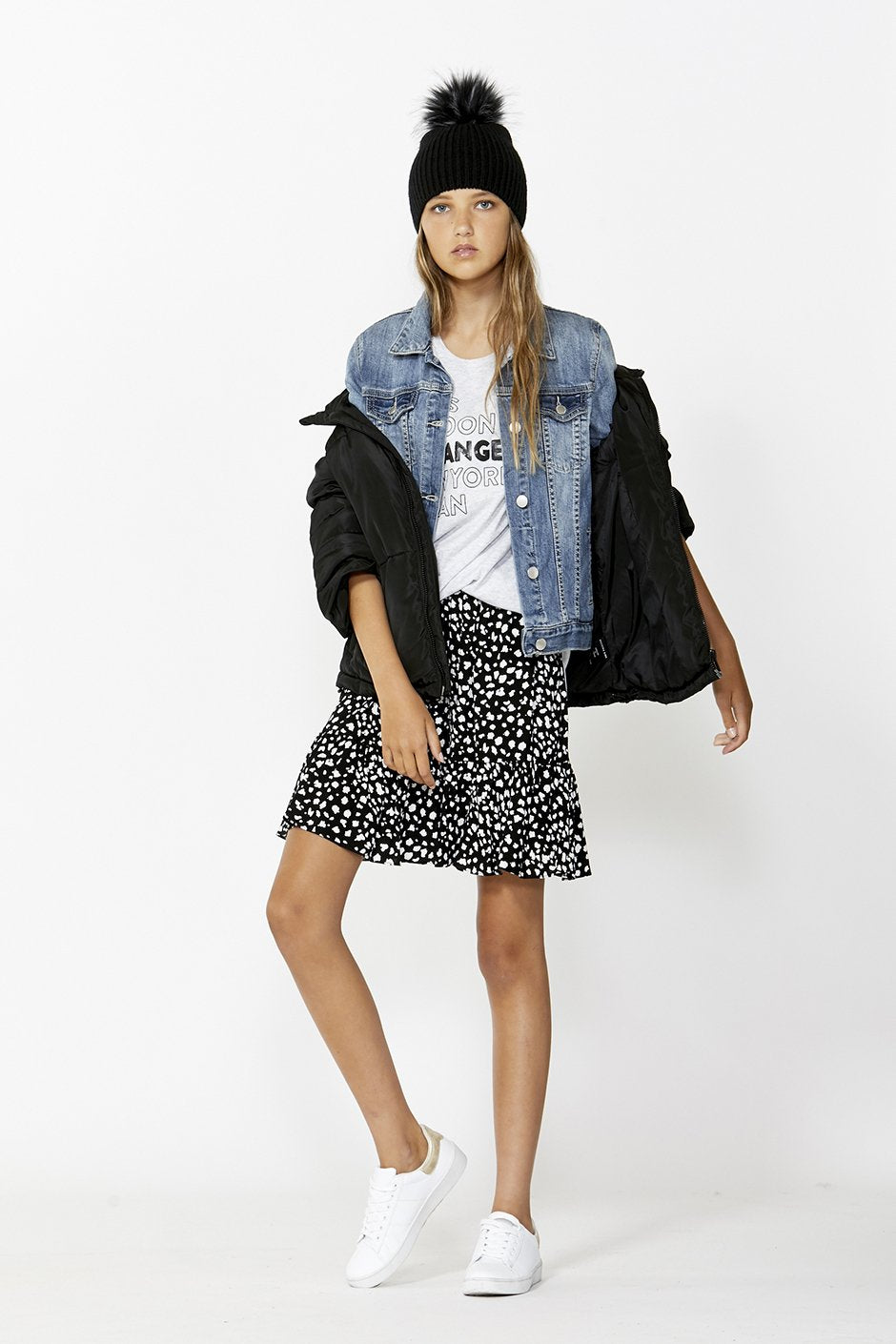 [TEST] Kids Zara Pull On Ruffle Skirt