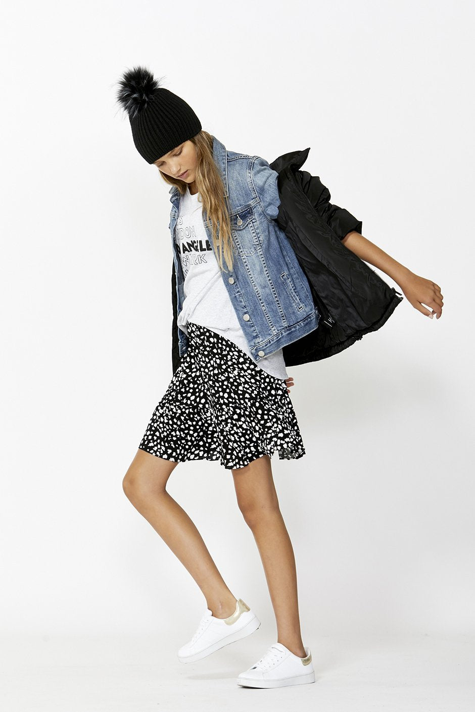 [TEST] Kids Zara Pull On Ruffle Skirt