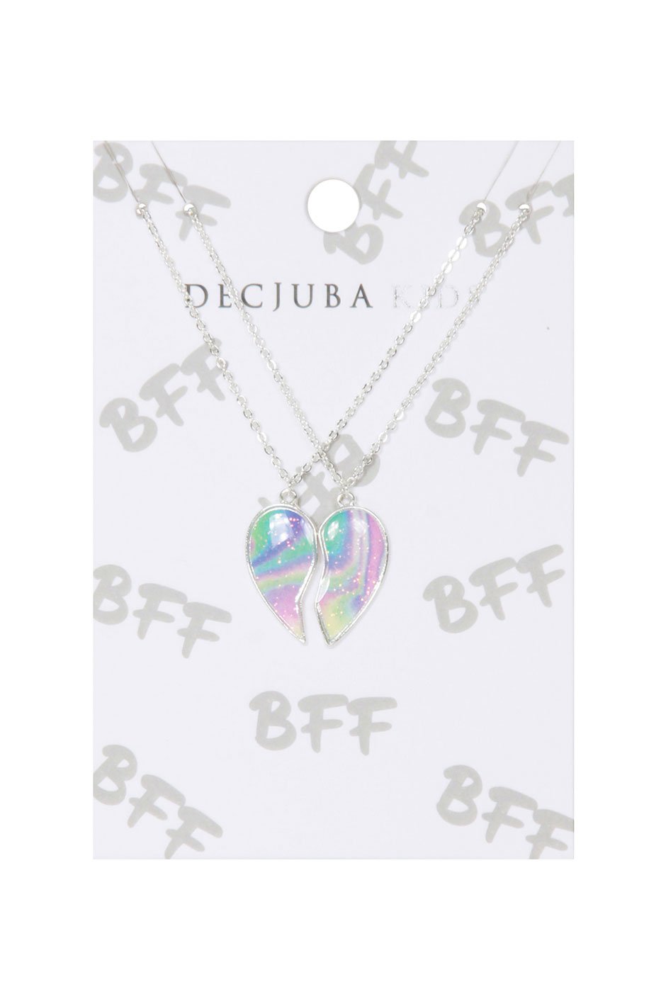[TEST] Rainbow Heart 2 Pack Necklace