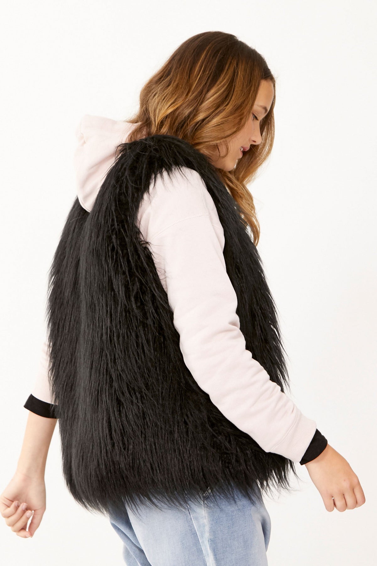 [TEST] Kids Felicity Faux Fur Vest