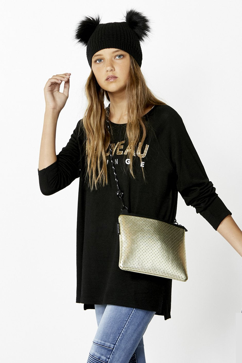 [TEST] Kids Nouveau Split Hem Top