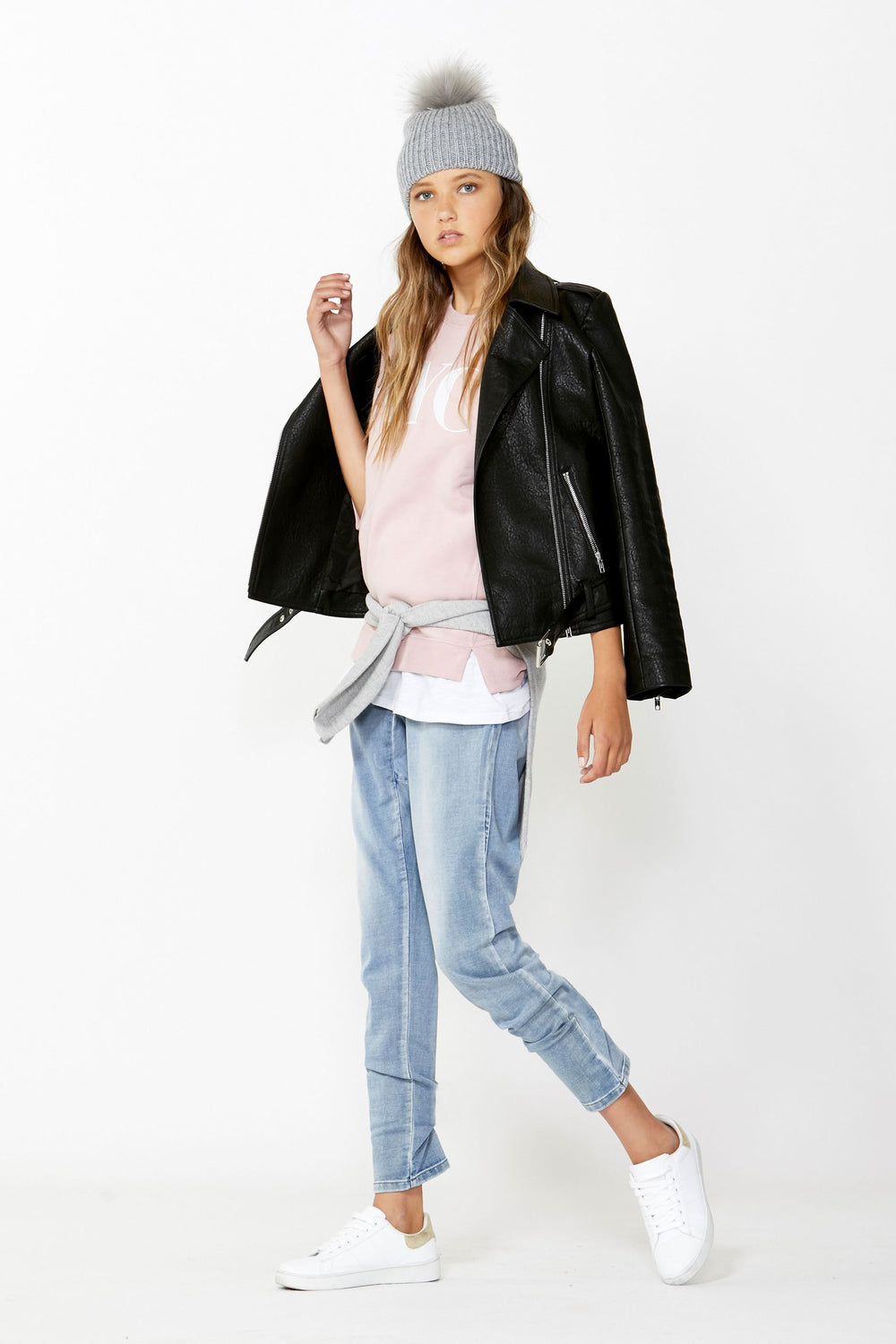 [TEST] Kids NYC Stepped Hem Sweat