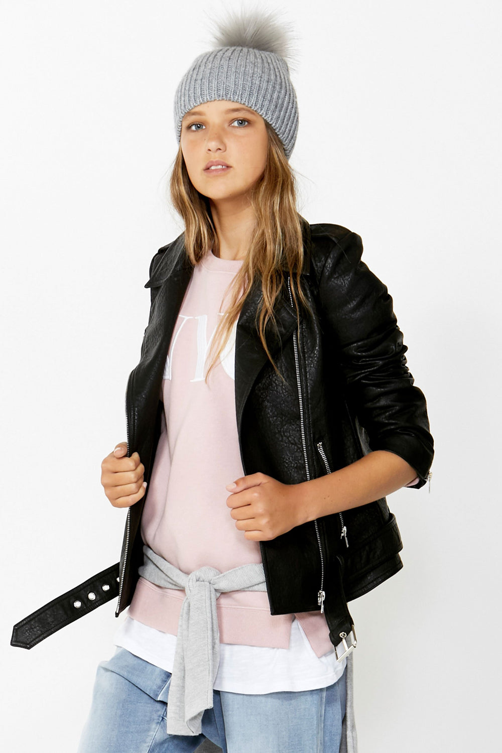 [TEST] Kids NYC Stepped Hem Sweat