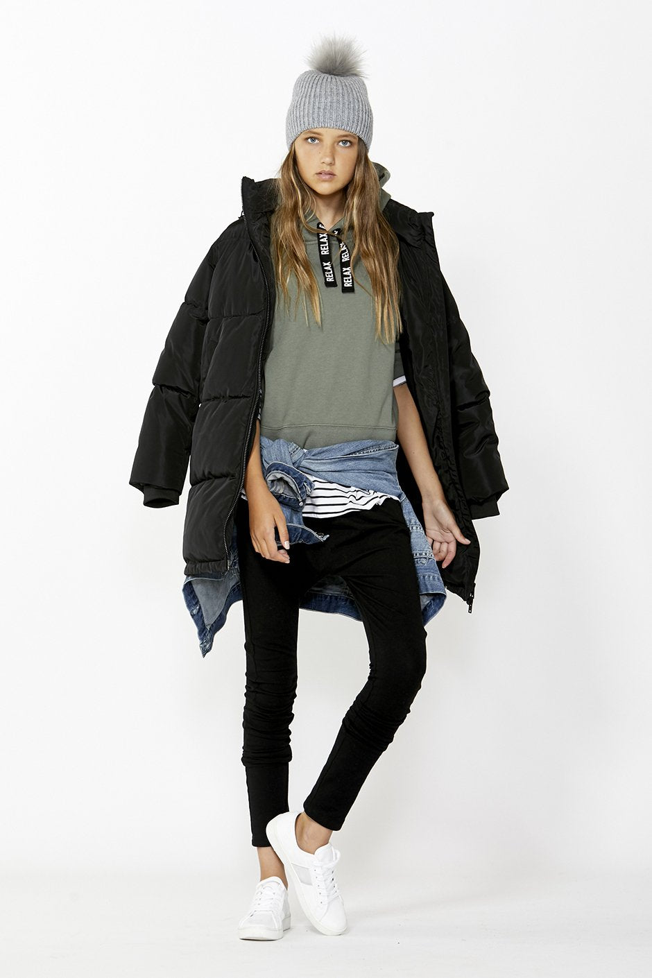 [TEST] Kids Relax Cropped Sweat
