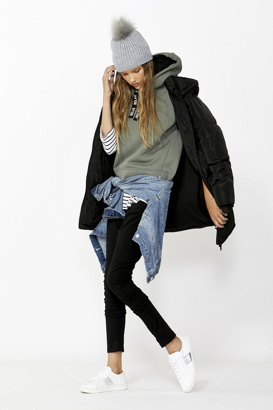 [TEST] Kids Relax Cropped Sweat