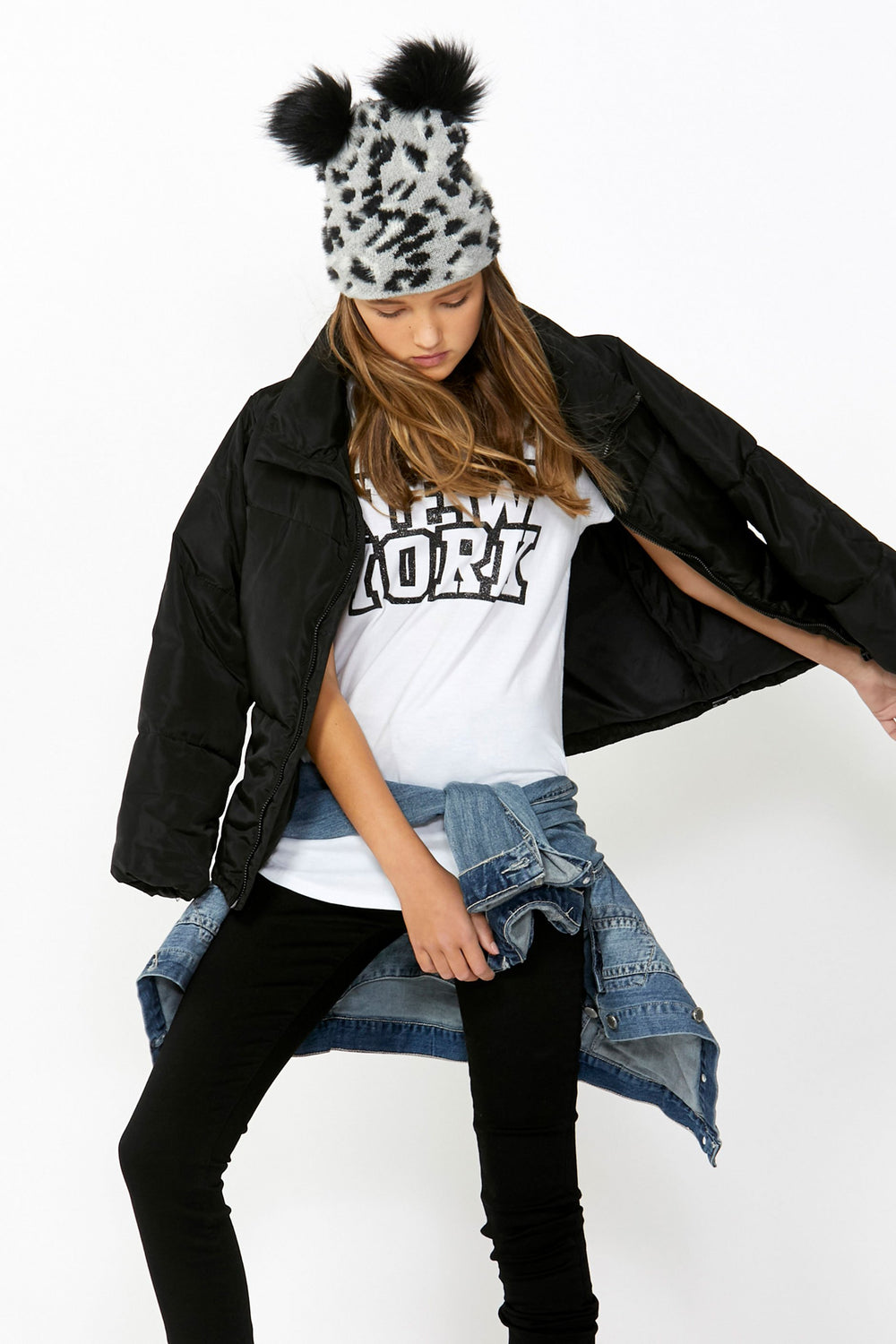 [TEST] Kids New York Foil Tee