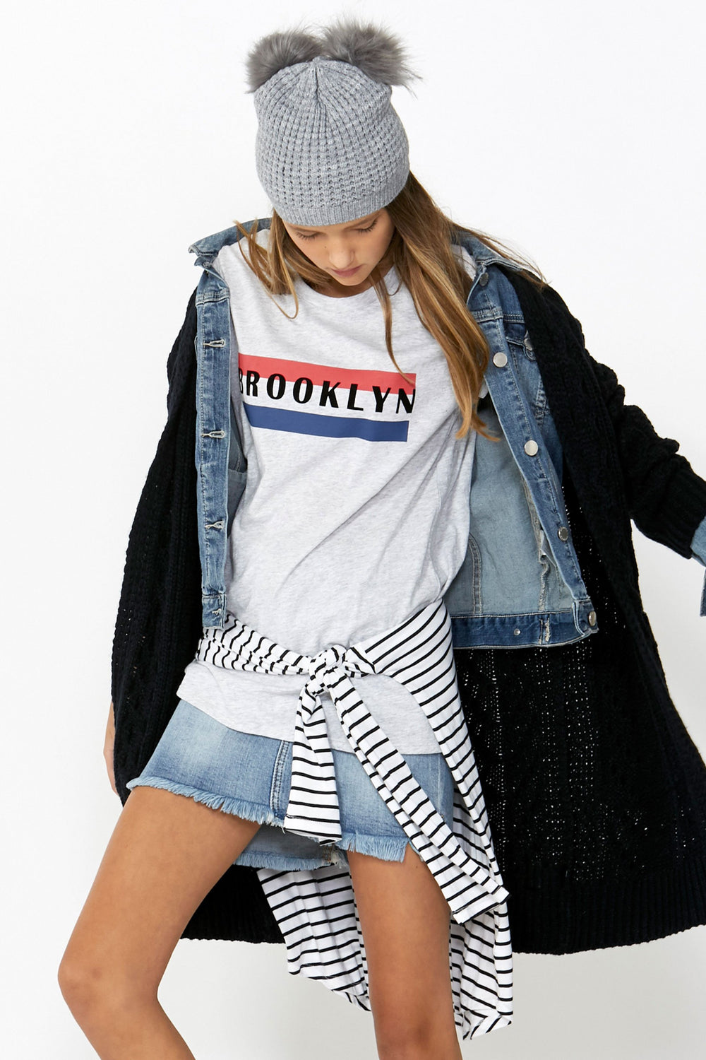[TEST] Kids Multi Stripe Brooklyn Tee
