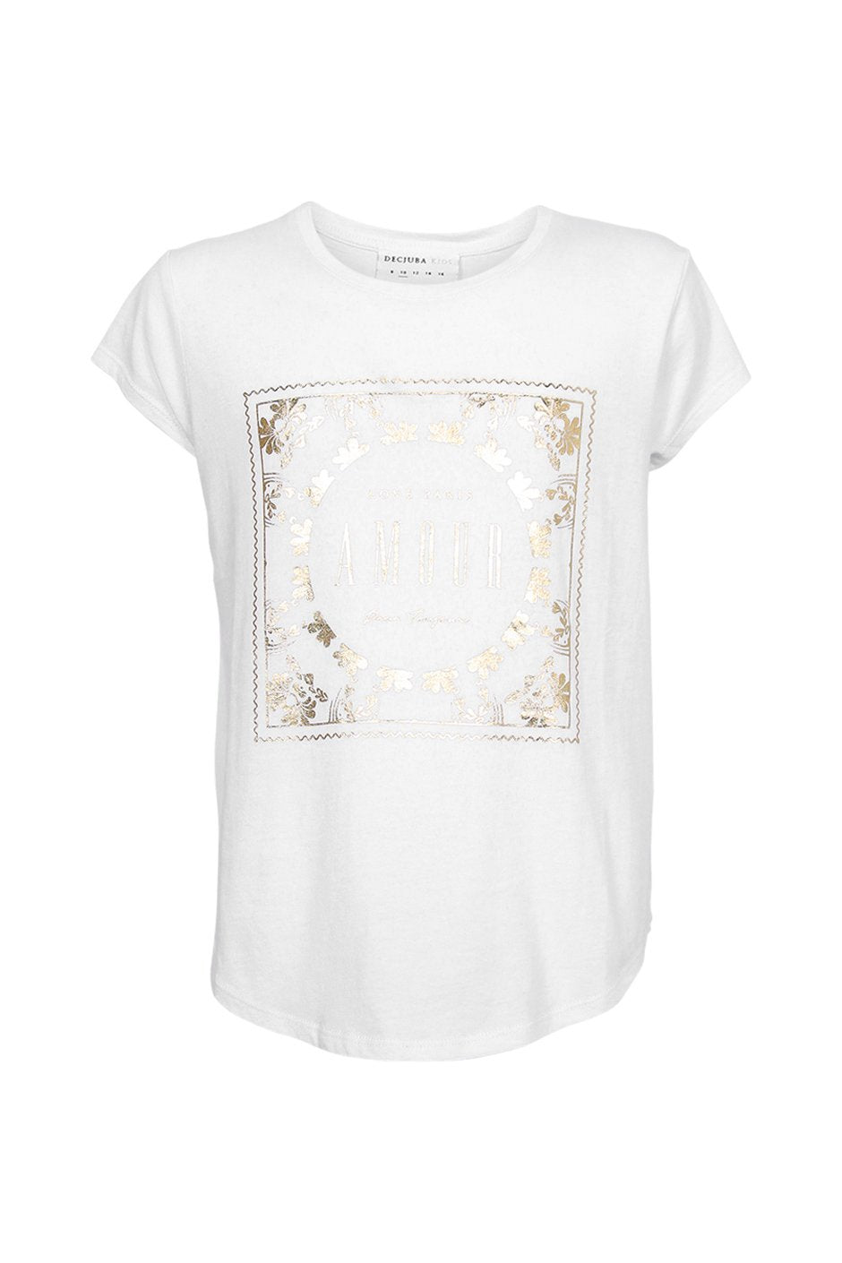 [TEST] Kids Amour Scarf Print Tee