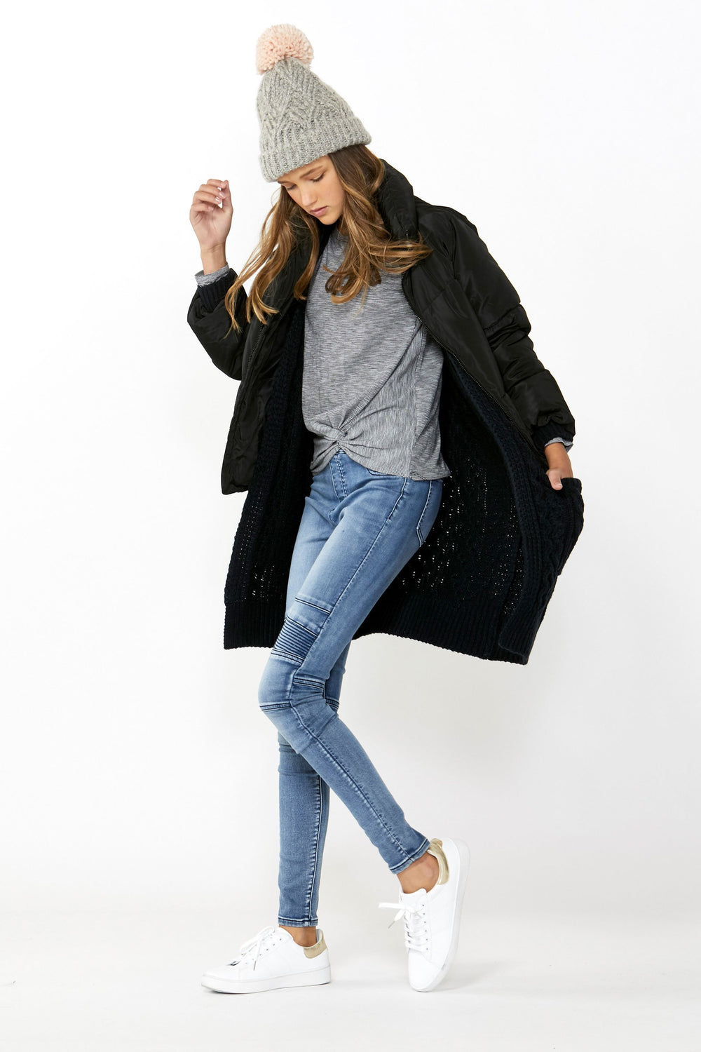[TEST] Kids Vivi Long Sleeve Knot Top