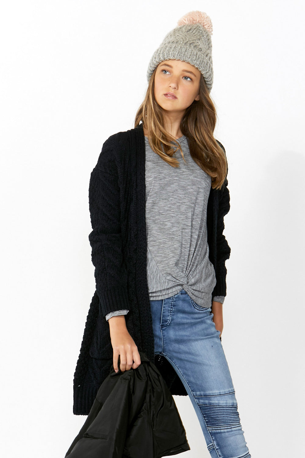 [TEST] Kids Vivi Long Sleeve Knot Top
