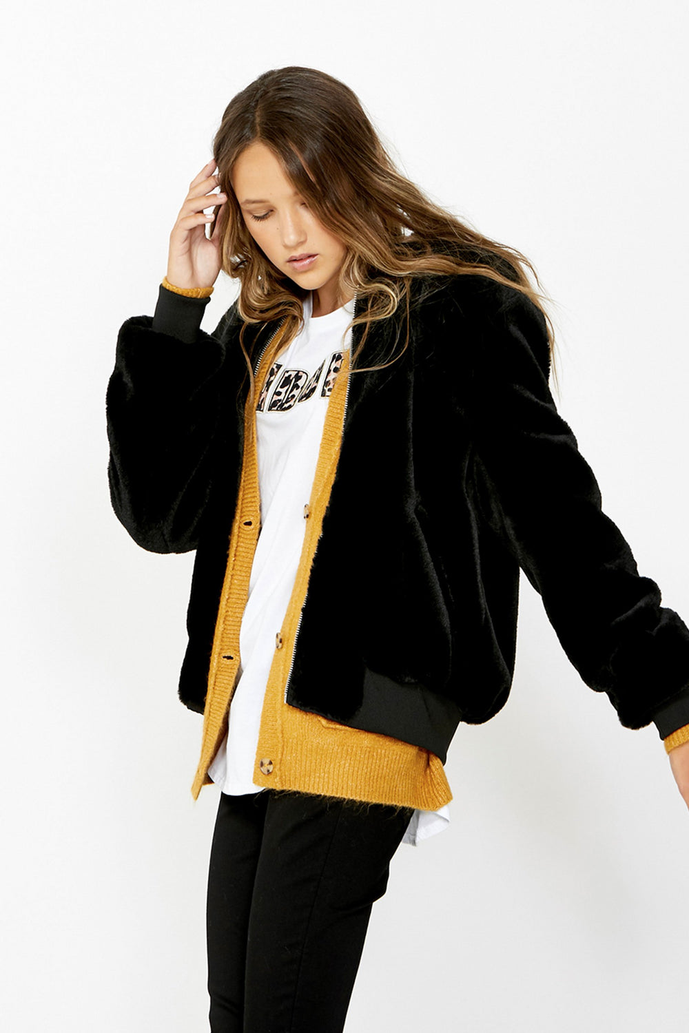 [TEST] Kids Betsy Teddy Fur Jacket
