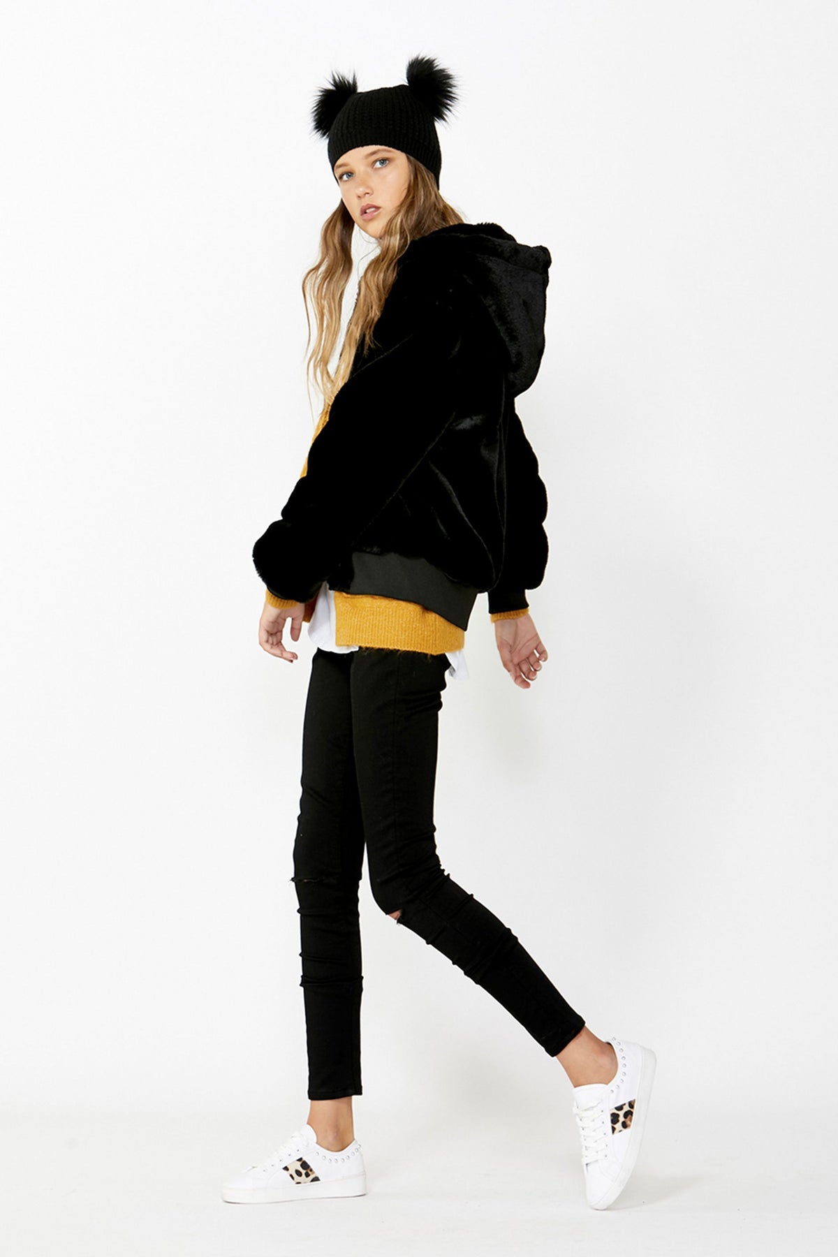 [TEST] Kids Betsy Teddy Fur Jacket