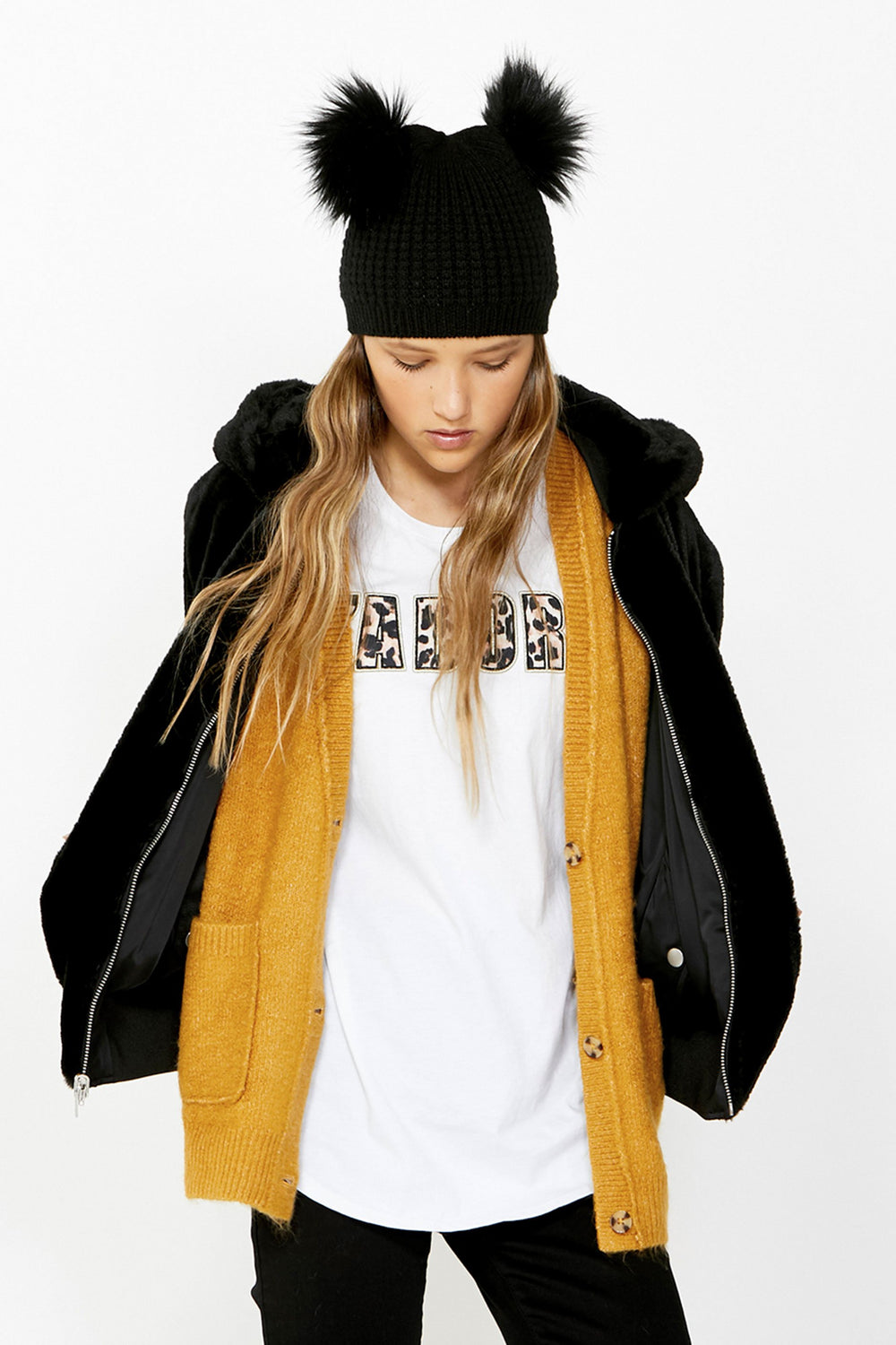 [TEST] Kids Betsy Teddy Fur Jacket