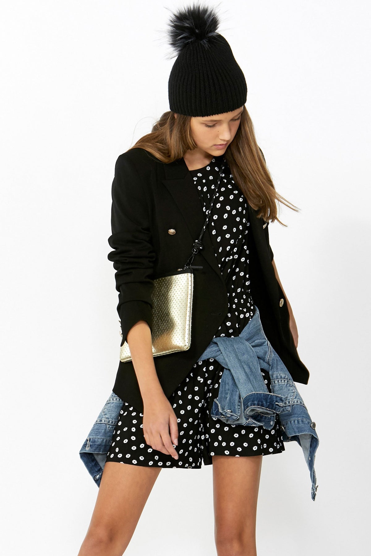 [TEST] Kids Ava Shirred Jumpsuit