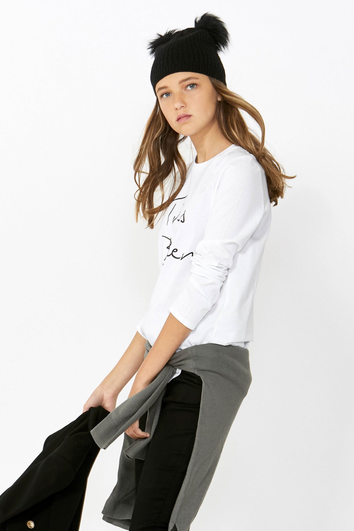 [TEST] Kids Tres Bien Long Sleeve Tee